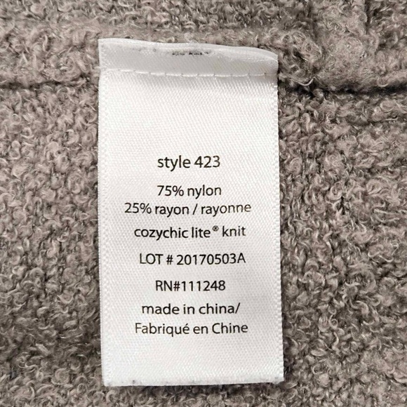 Barefoot Dreams The Cozy Chic Lite Circle size Large - Picture 4 of 7